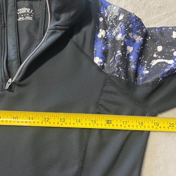 Running Room Athletic Running 1/4 Zip Pullover Jacket - Picture 11 of 14